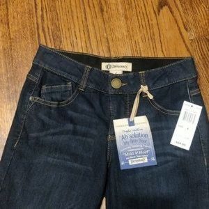 Democracy blue "Ab"solution Bitty Boot jeans NWT